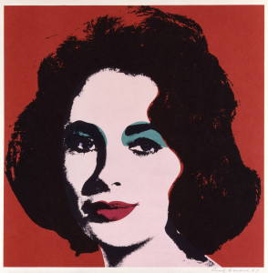 Dame Elizabeth Taylor Warhol