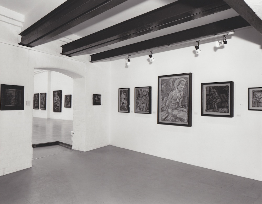 Painting's by Leon Kossoff