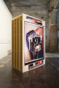 A piece by David Maljkovic in A Moment of Grace at Modern Art Oxford