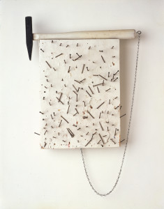 A piece by Guan Xiao in A Moment of Grace at Modern Art Oxford