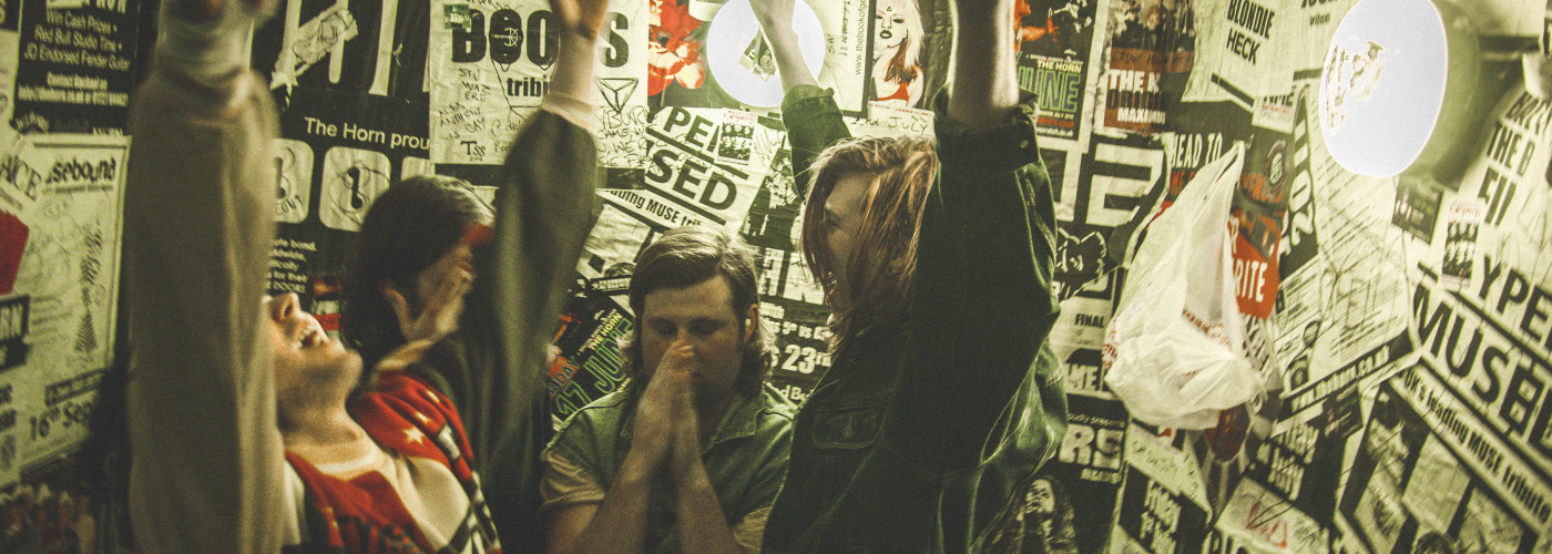 A gig performed by rock band The Amazons