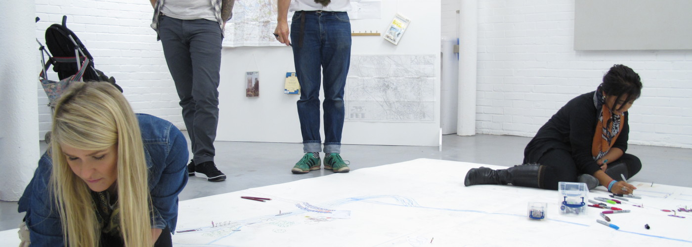 A set building workshop at Modern Art Oxford